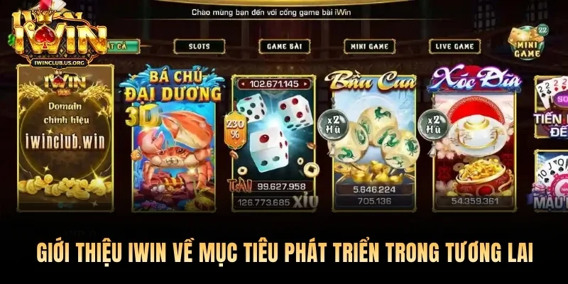 Giới thiệu Iwin về mục tiêu phát triển trong tương lai